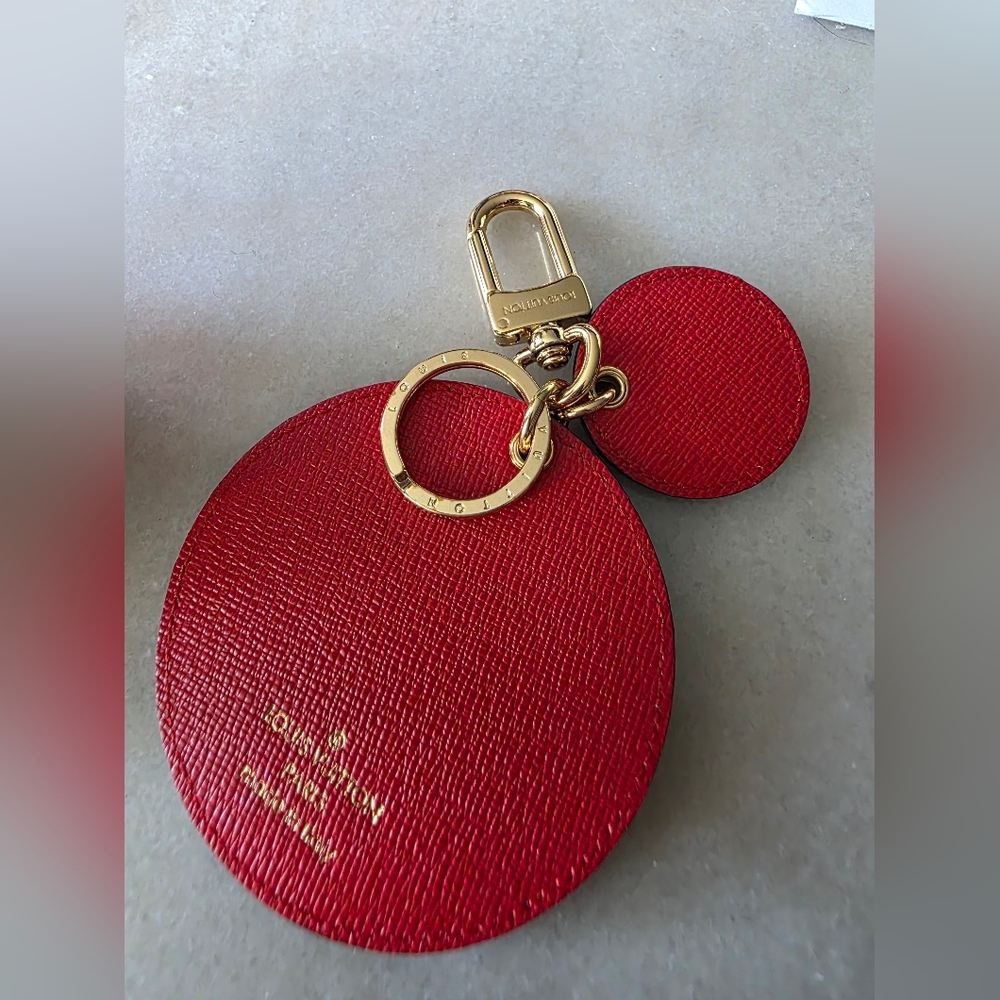 Louis Vuitton Patchwork Denim Key Charm - Picture 2 of 5